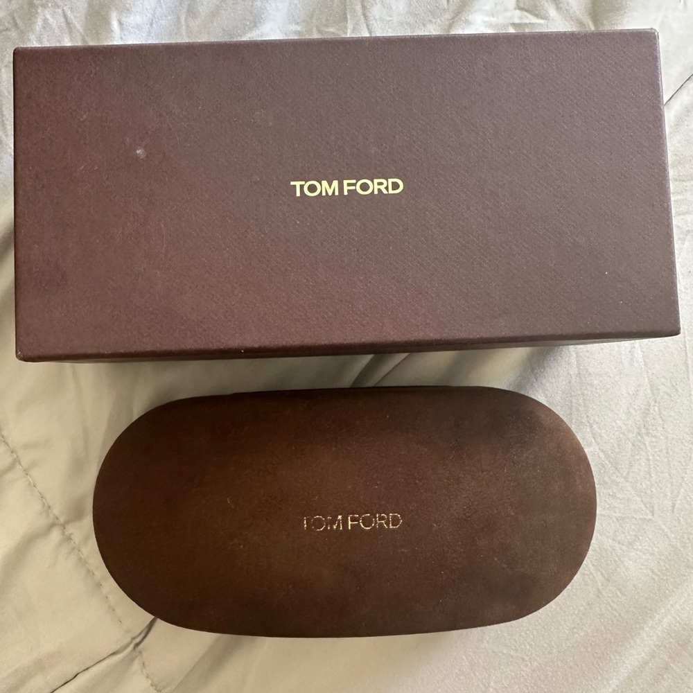 Tom Ford Dark Brown Sunglasses Case